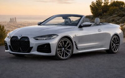 BMW pregătește un cabriolet i4 electric cu o autonomie estimată la 563 km pentru 2028
