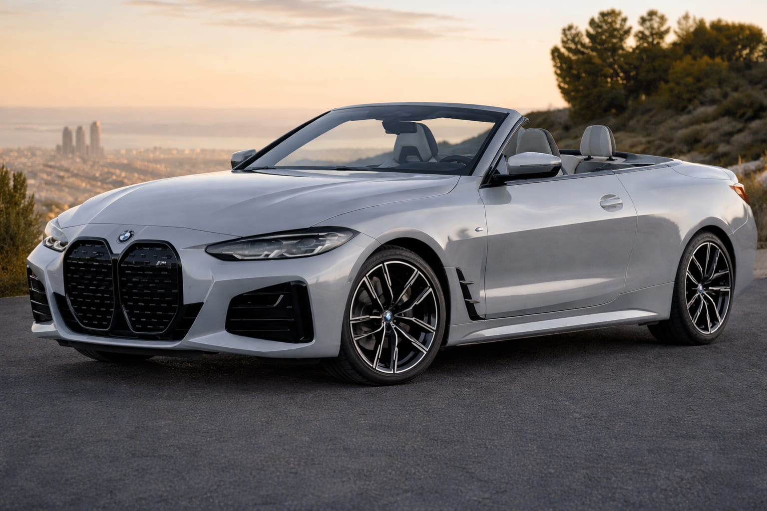 BMW pregătește un cabriolet i4 electric cu o autonomie estimată la 563 km pentru 2028