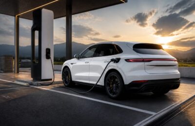 Noul Porsche Cayenne Turbo EV stabilește recorduri de accelerație și aderență pentru SUV-uri