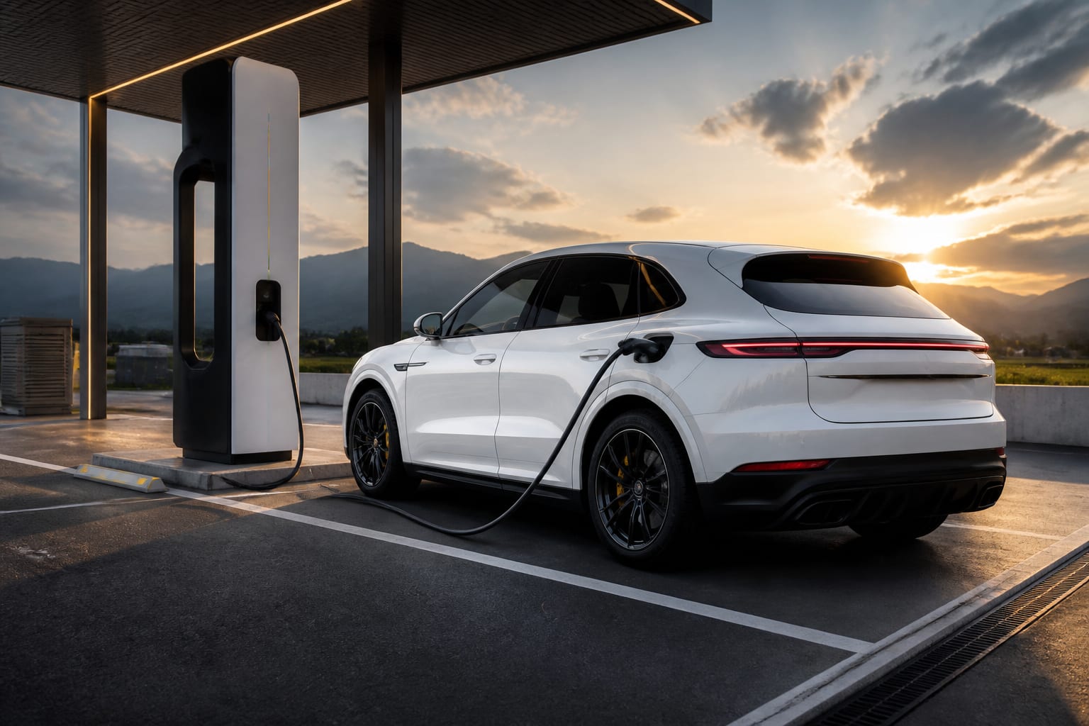 Noul Porsche Cayenne Turbo EV stabilește recorduri de accelerație și aderență pentru SUV-uri