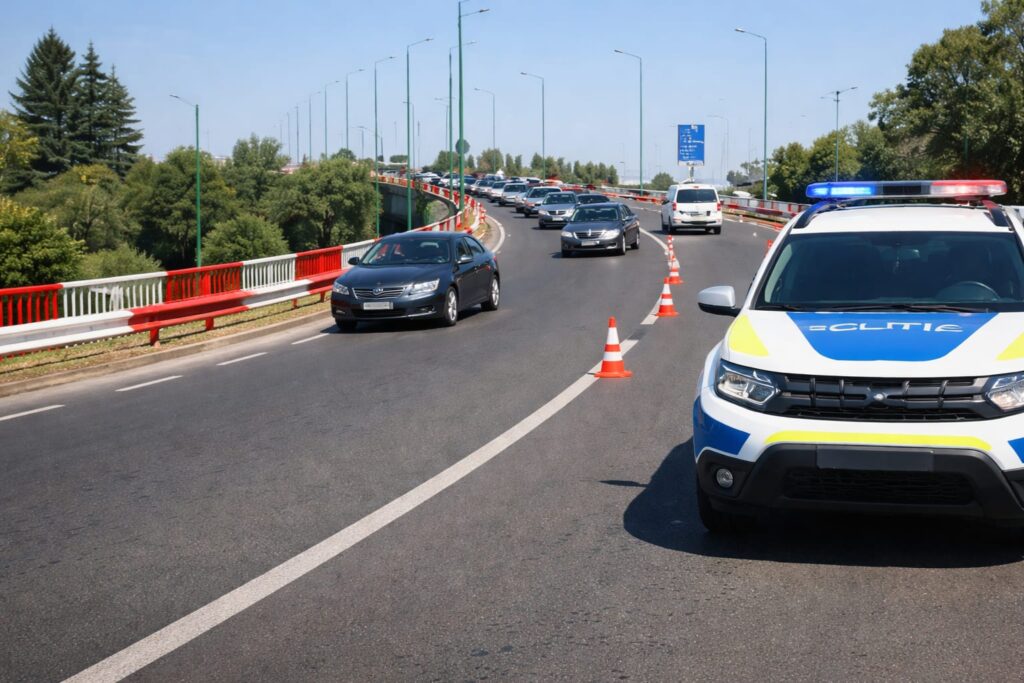 A2 și DN1 blocate duminică la întoarcerea spre Capitală