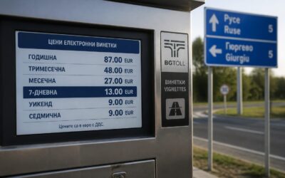 Bulgaria majorează prețul vinietei cu 30% din august 2026