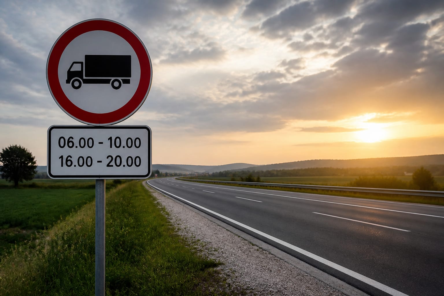 Camioanele de peste 7.5 tone au noi restricții de circulație pe A2, DN7 și DN39 în perioada 14-17 august 2026