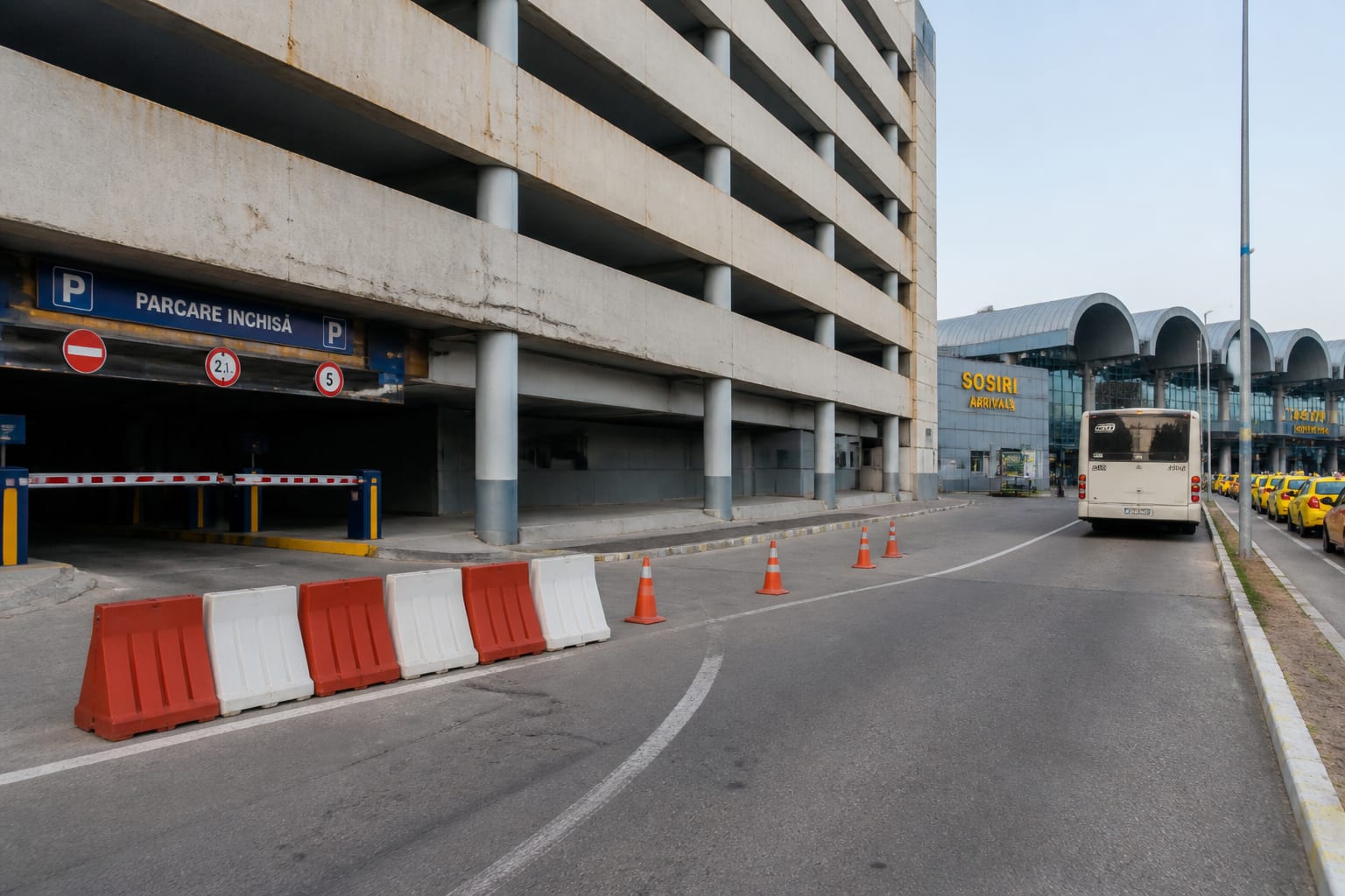 Consolidarea parcării de la Sosiri Otopeni închide 588 de locuri din august 2026
