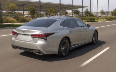 Lexus LS 500 pierde 40,3% din valoare în cinci ani, potrivit estimării iSeeCars, față de 54% pentru categoria sa