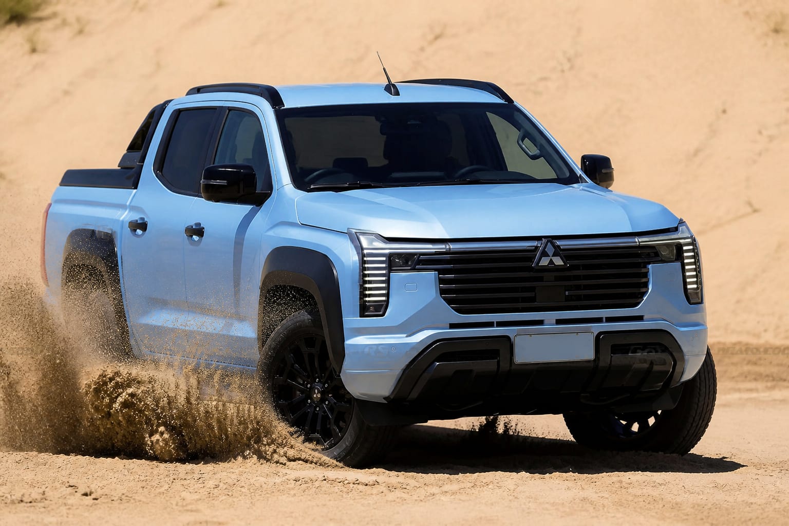 Mitsubishi Triton facelift ar putea veni după 2028 cu idei de la Pajero. Ce schimbări sunt luate în calcul